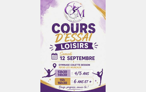 Cours d'essai 2026 🤸🏼‍♀️