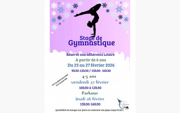 Inscriptions stage Février 2026