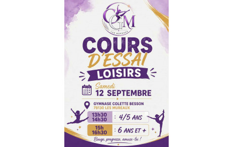 Cours d'essai 2026 🤸🏼‍♀️