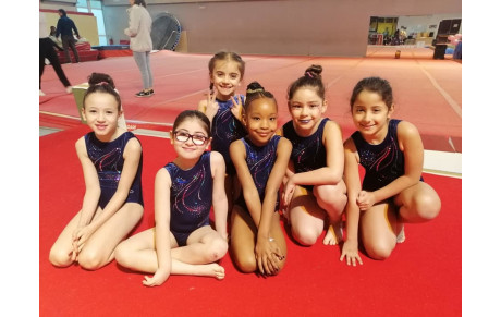 Equipe N8 initiation interne catégorie 7/8 ans