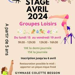 Stage Avril 2024